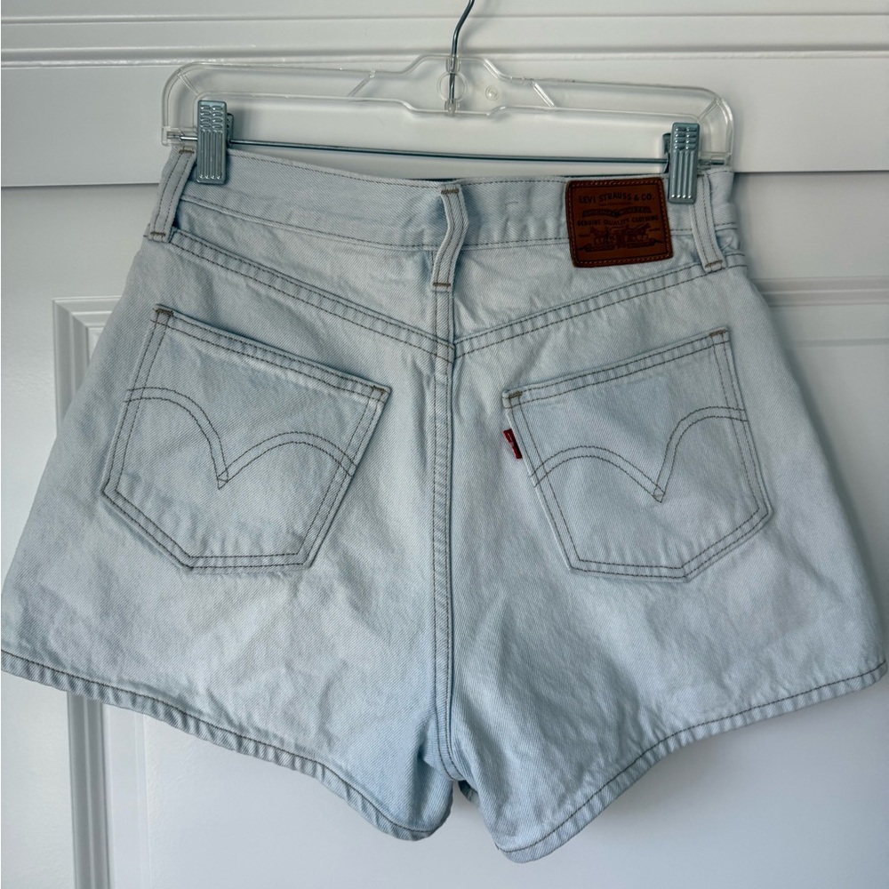 Levi's Women's Light Blue Denim Shorts